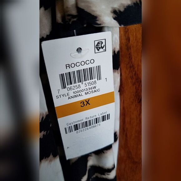 INC. Tiger print design Dress - Picture 3 of 5